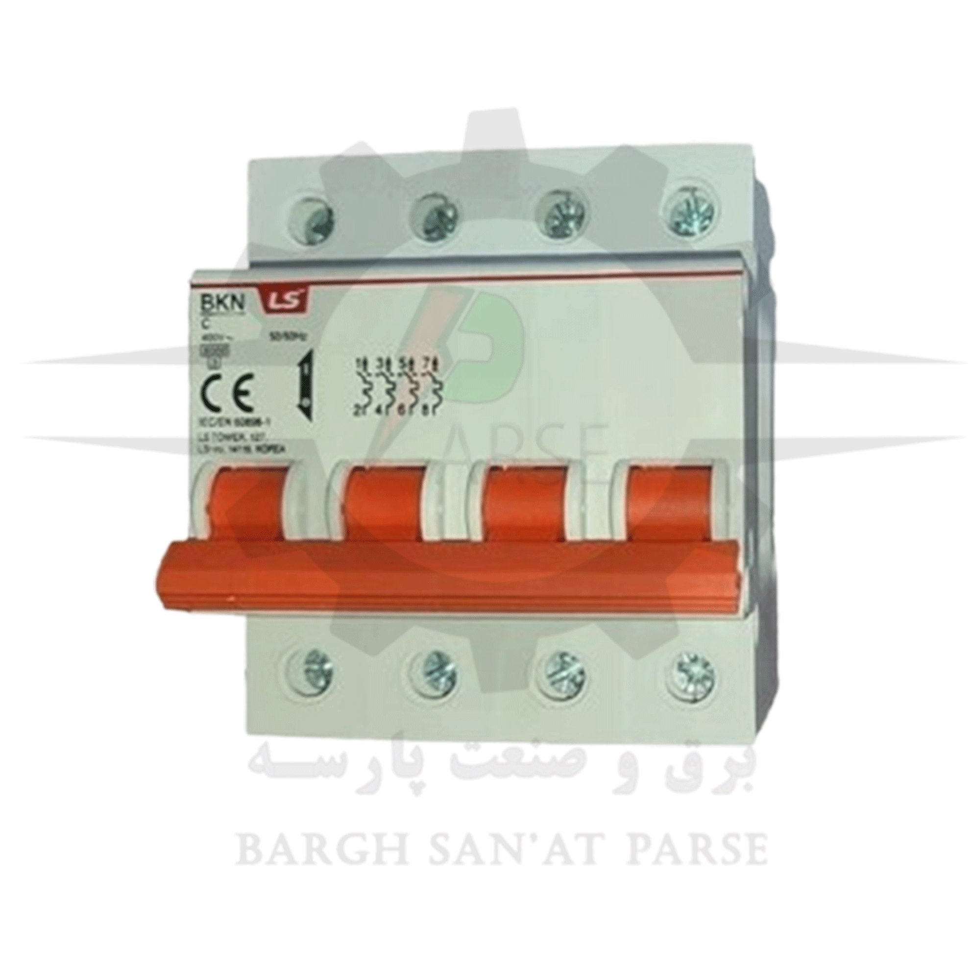 کلید مينياتوری سه فاز چهار پل 20 آمپر LS
