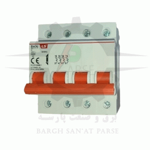 کلید مينياتوری سه فاز چهار پل فاز 25 آمپر