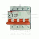 کلید مينياتوری سه فاز چهار پل 6 آمپر