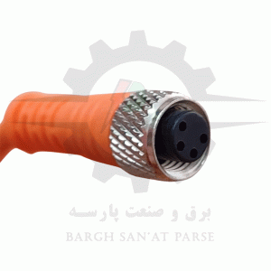 کابل کانکتوری ۴ پین مستقیم قطر ۸ مادگی