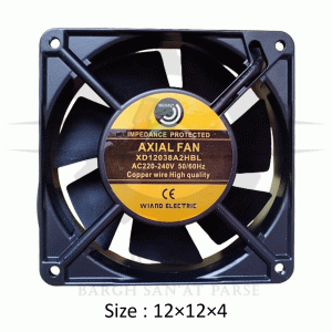 فن 220 ولت در ابعاد 4 × 12 × 12