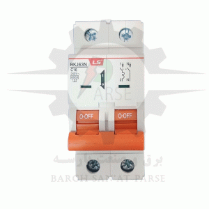 کلید مینیاتوری دو پل 16 آمپر LS