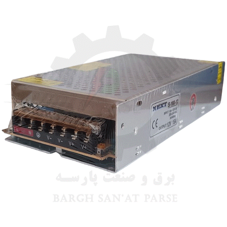 منبع تغذیه 12V-15A برند نکست
