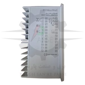 نقشه ترمینال و سیم‌کشی کنترلر اتصال تغذیه رله SSR و ترموکوپل